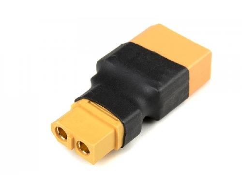 Power adapterconnector - XT-60 connector vrouw. <=> XT-90 connector man. - 1 st